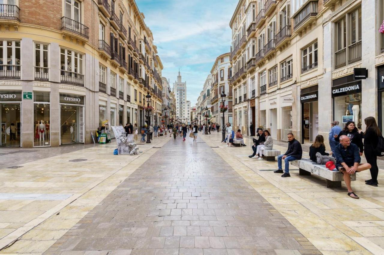 Apartamento Moderno Calle Larios Málaga Dış mekan fotoğraf